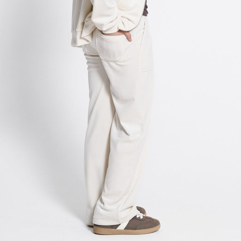 Velour pants "Ella star"
